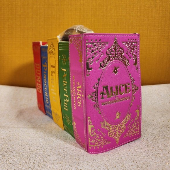 Loungefly Disney Stitch Shoppe Classic Disney Books Crossbody Bag Volume 3 NEW - Picture 9 of 15